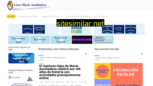 liceomariaauxiliadora.cl alternative sites