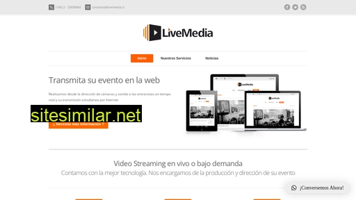 livemedia.cl alternative sites