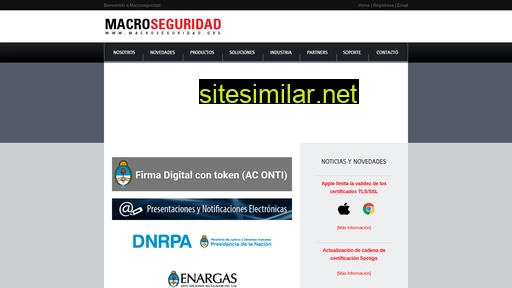 macroseguridad.cl alternative sites