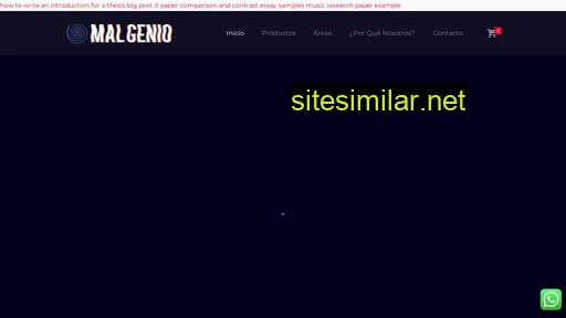 malgenio.cl alternative sites