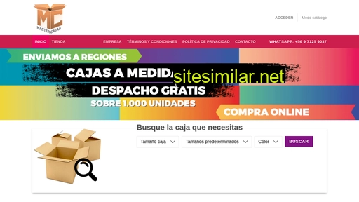 mastercajas.cl alternative sites