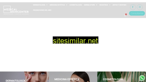 medicalskincenter.cl alternative sites
