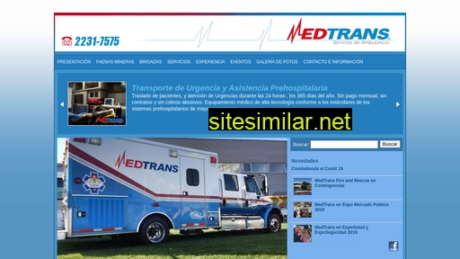 medtrans.cl alternative sites