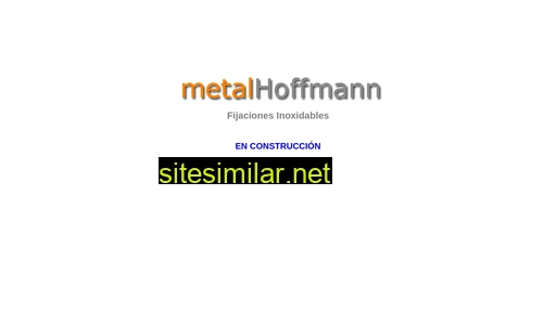 metalhoffmann.cl alternative sites
