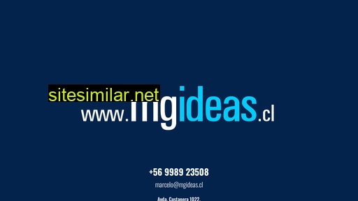 mgideas.cl alternative sites