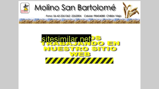 molinosanbartolome.cl alternative sites