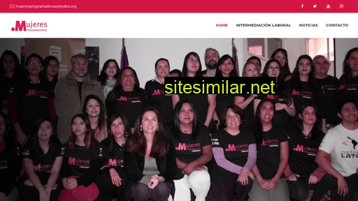 mujeresprogramadoras.cl alternative sites
