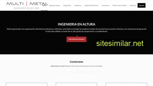multimetal.cl alternative sites