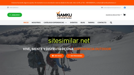 namkuexperience.cl alternative sites
