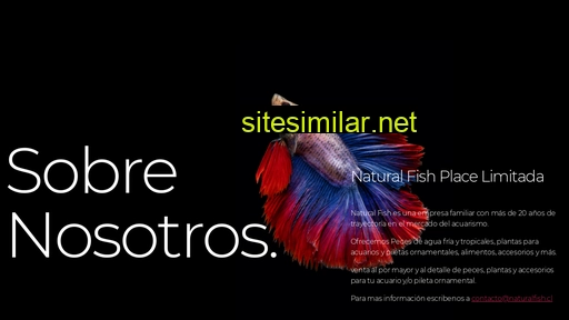 naturalfish.cl alternative sites