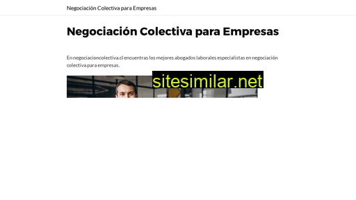 negociacioncolectiva.cl alternative sites