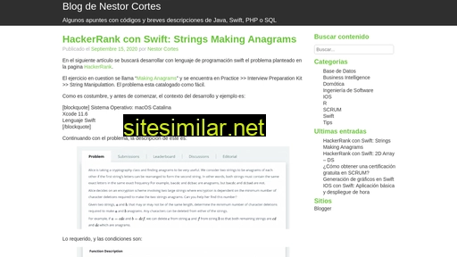 nestorcortes.cl alternative sites