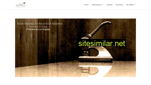 notariaaraneda.cl alternative sites