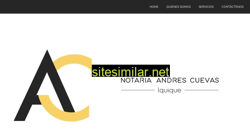 notariacuevas.cl alternative sites