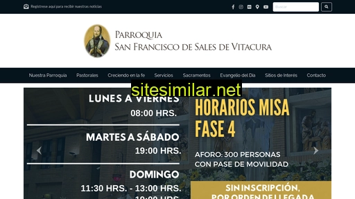 parroquiasanfranciscodesales.cl alternative sites