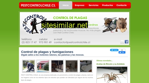 pestcontrolchile.cl alternative sites