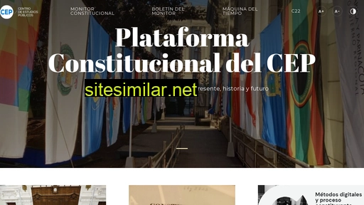 plataformaconstitucionalcep.cl alternative sites