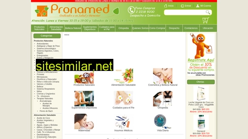 pronamed.cl alternative sites