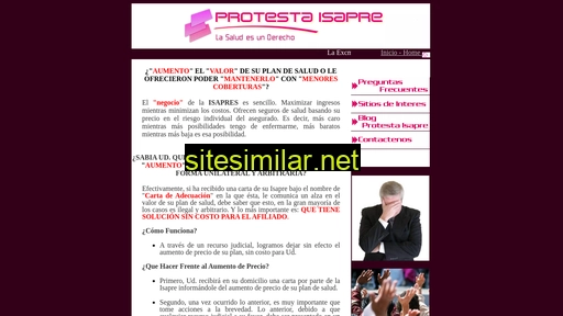 protestaisapre.cl alternative sites