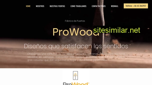 prowood.cl alternative sites