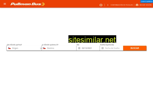 pullmanbus.cl alternative sites