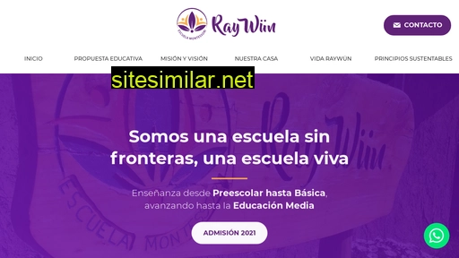 raywunmontessori.cl alternative sites