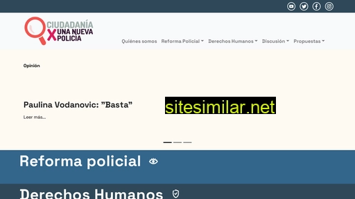 reformapolicial.cl alternative sites