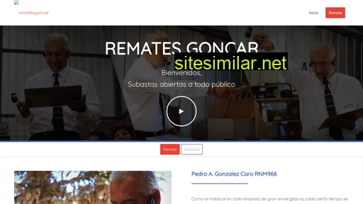 rematesgoncar.cl alternative sites