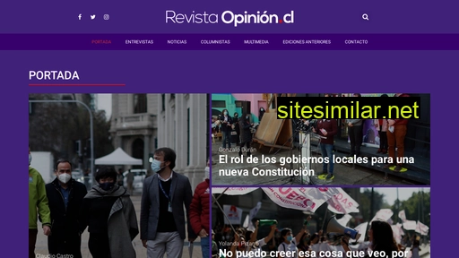 revistaopinion.cl alternative sites