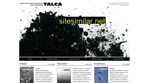 revistatalca.cl alternative sites