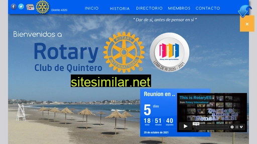 Rotaryclubquintero similar sites