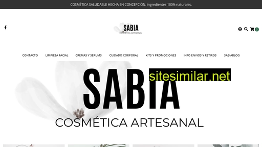 sabiacosmetica.cl alternative sites