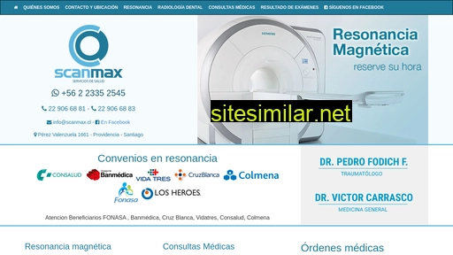 scanmax.cl alternative sites