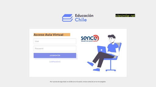 sence.aula-virtual.cl alternative sites