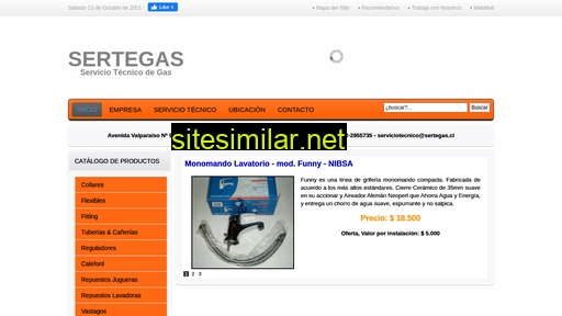 sertegas.cl alternative sites