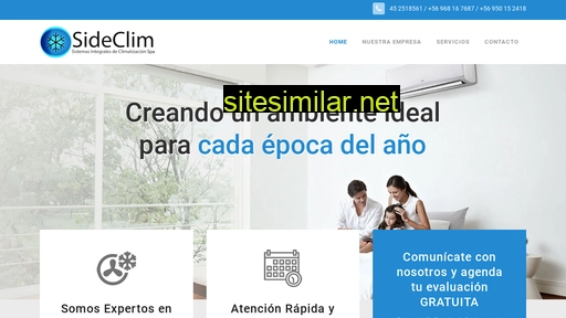 sideclim.cl alternative sites