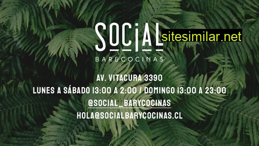 socialbarycocinas.cl alternative sites