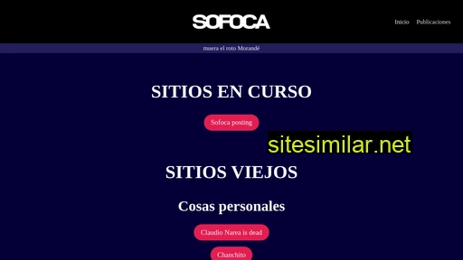 sofoca.cl alternative sites