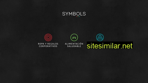 Symbols similar sites