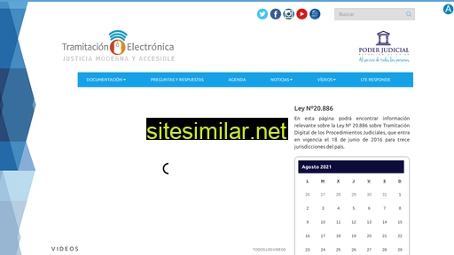 tramitacionelectronica.pjud.cl alternative sites