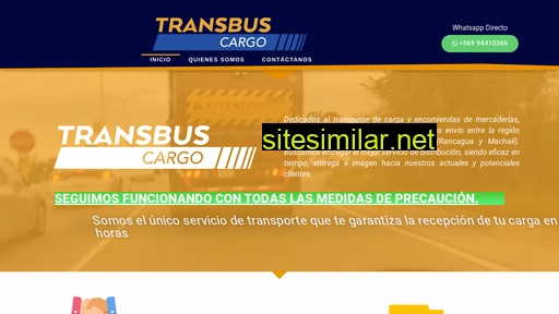 transbuscargo.cl alternative sites