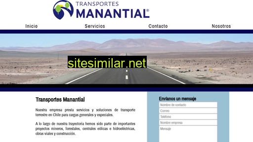 transportesmanantial.cl alternative sites