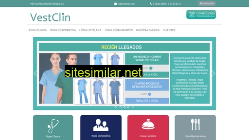vestclin.cl alternative sites