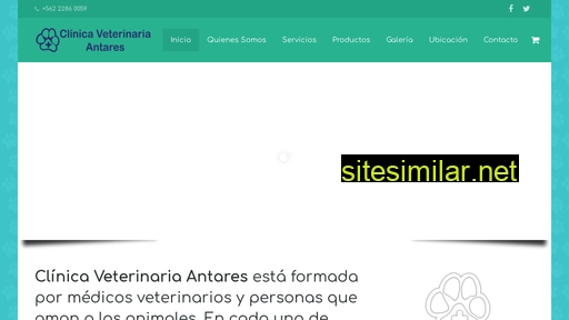 veterinariaantares.cl alternative sites