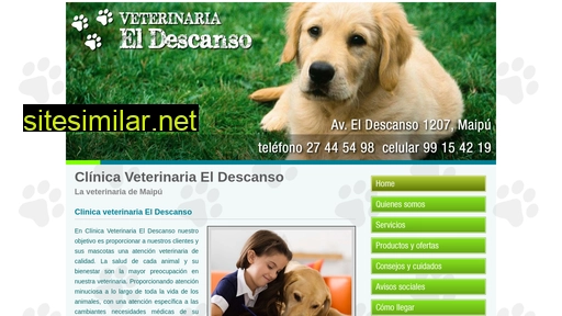 veterinariaeldescanso.cl alternative sites