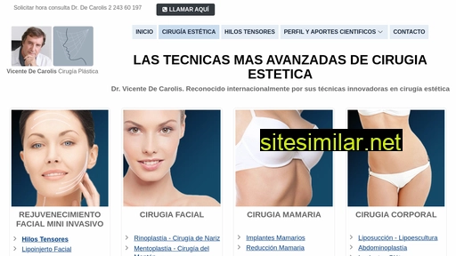 vicentedecarolis.cl alternative sites