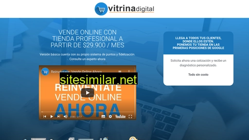 vitrinadigital.cl alternative sites