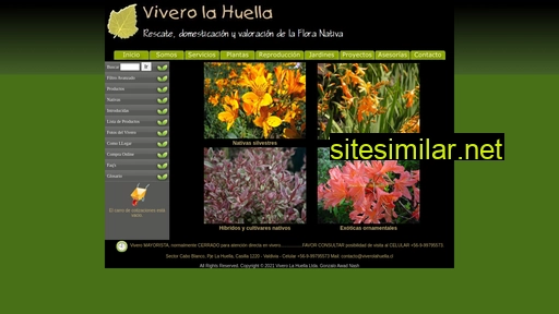 viverolahuella.cl alternative sites