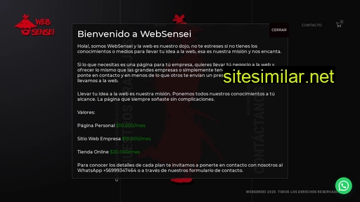 websensei.cl alternative sites