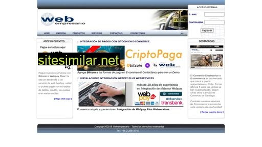 Webempresario similar sites